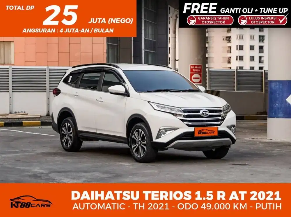 Daihatsu Terios 1.5 R AT Tahun 2021 Bergaransi Mesin