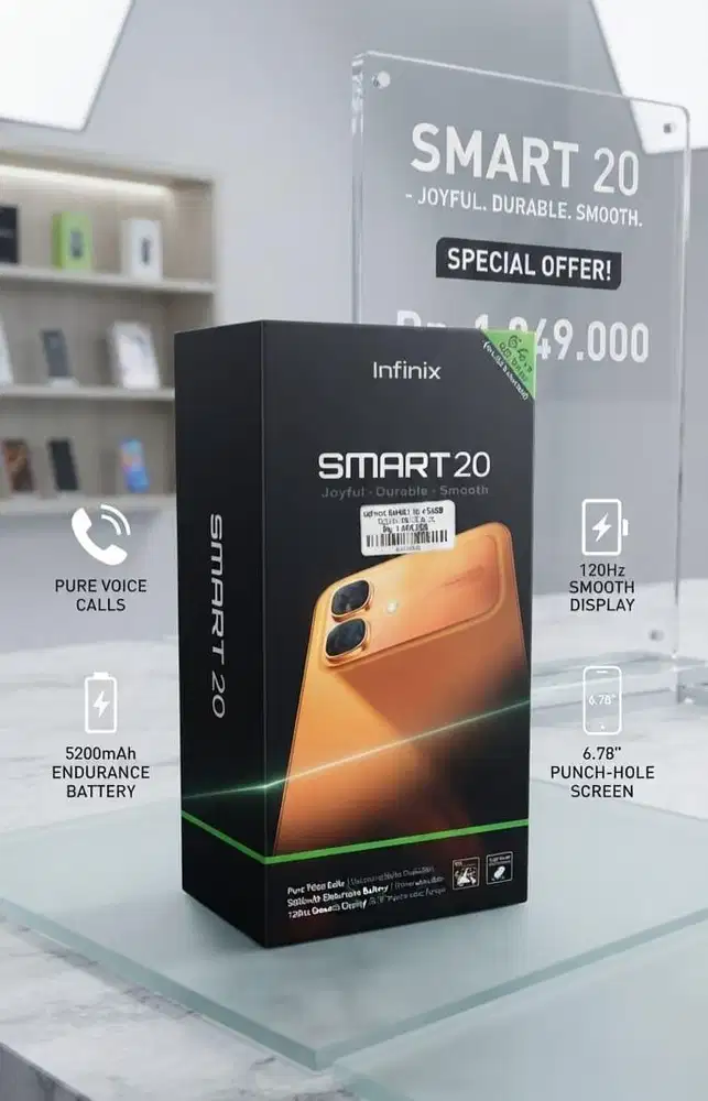 INFINIX SMART 20 ram 8/64GB