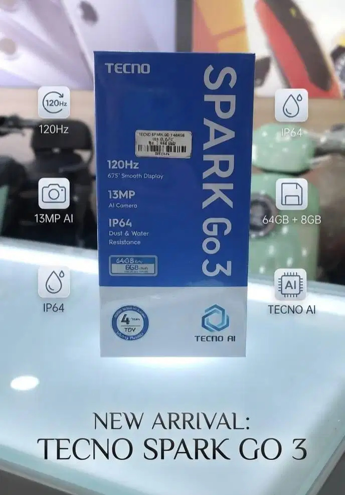 TECNO SPARK GO 3 4+4/128GB