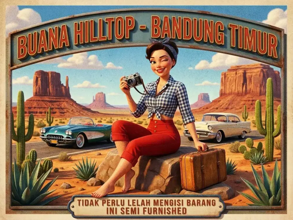 JUAL RUMAH DI BUANA HILLTOP, CILENGKRANG, UJUNG BERUNG, BANDUNG TIMUR.