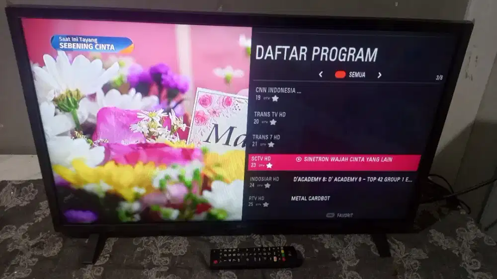 Tv led LG digital 32inchi likenew