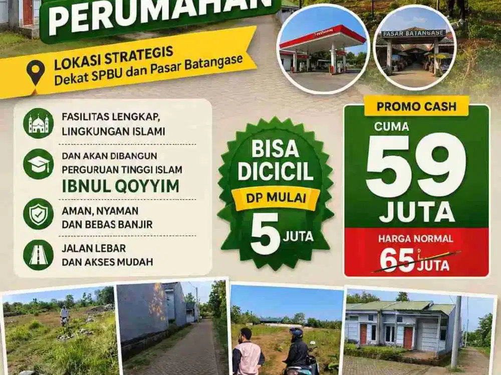 KAVLING DALAM KOMPLEKS PERUMAHAN ISLAMI