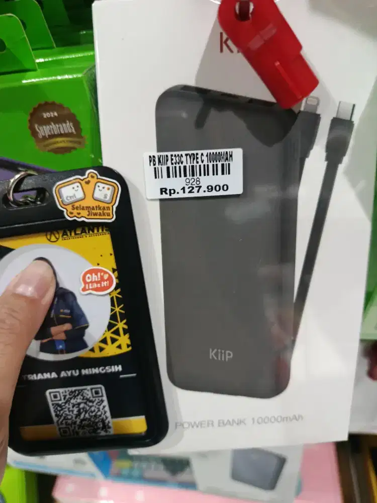 PB KIIP E33C TYPE C 10000MAH | ATLANTIS DAHSYAT
