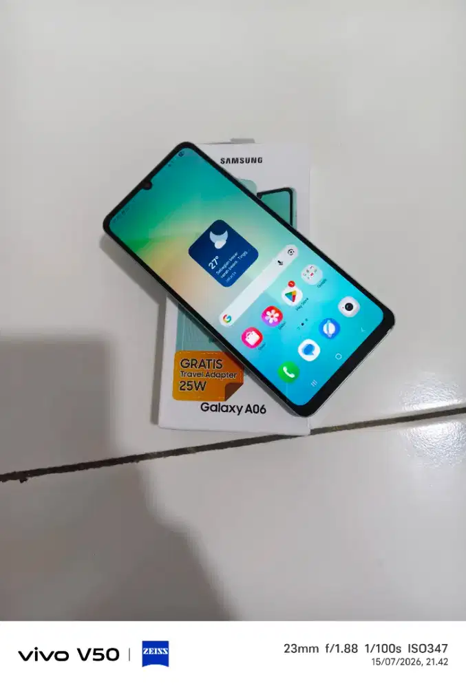 Samsung a06 6/128 mulus