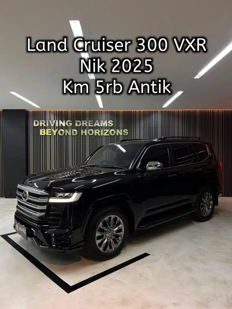 Toyota Land Cruiser LC300 VXR 2026 LC Hitam Km5rb Nik 2025 B1889JI