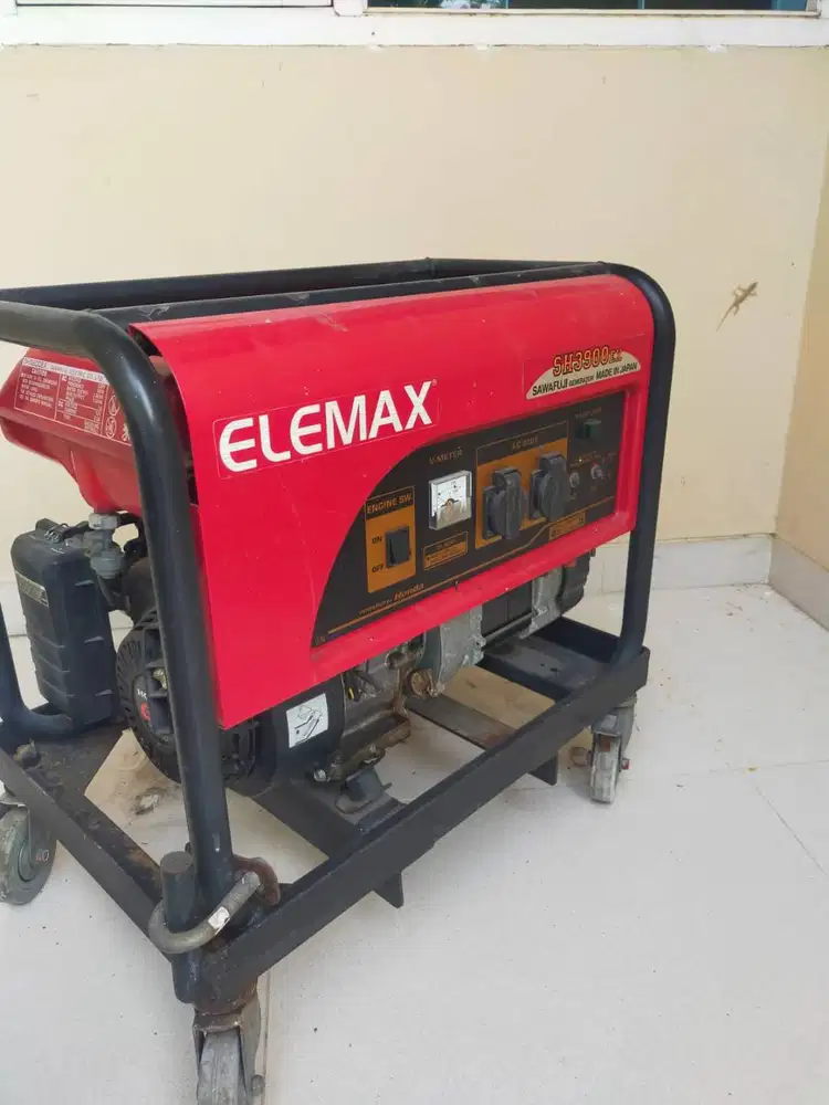 Genset Portable Honda ELEMAX SAWAFUJI, Made in Japan AC/DC