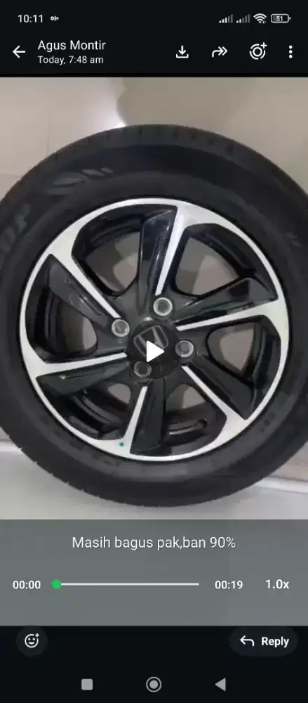 4 Velg + ban brio