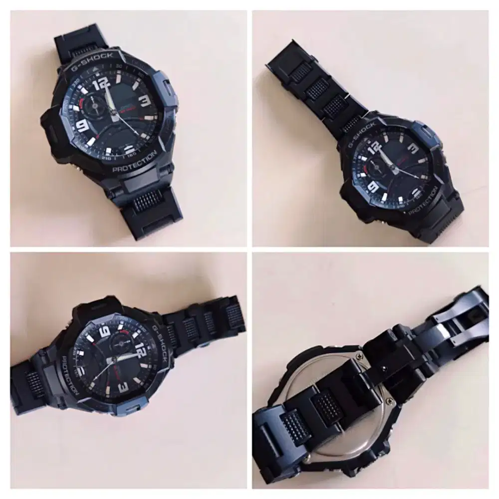 G Shock Seri Aviator Compas dan Thermo