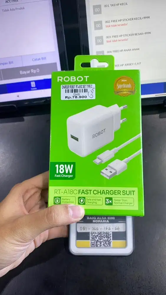 CHARGER ROBOT RT-A18C SET TYPE C