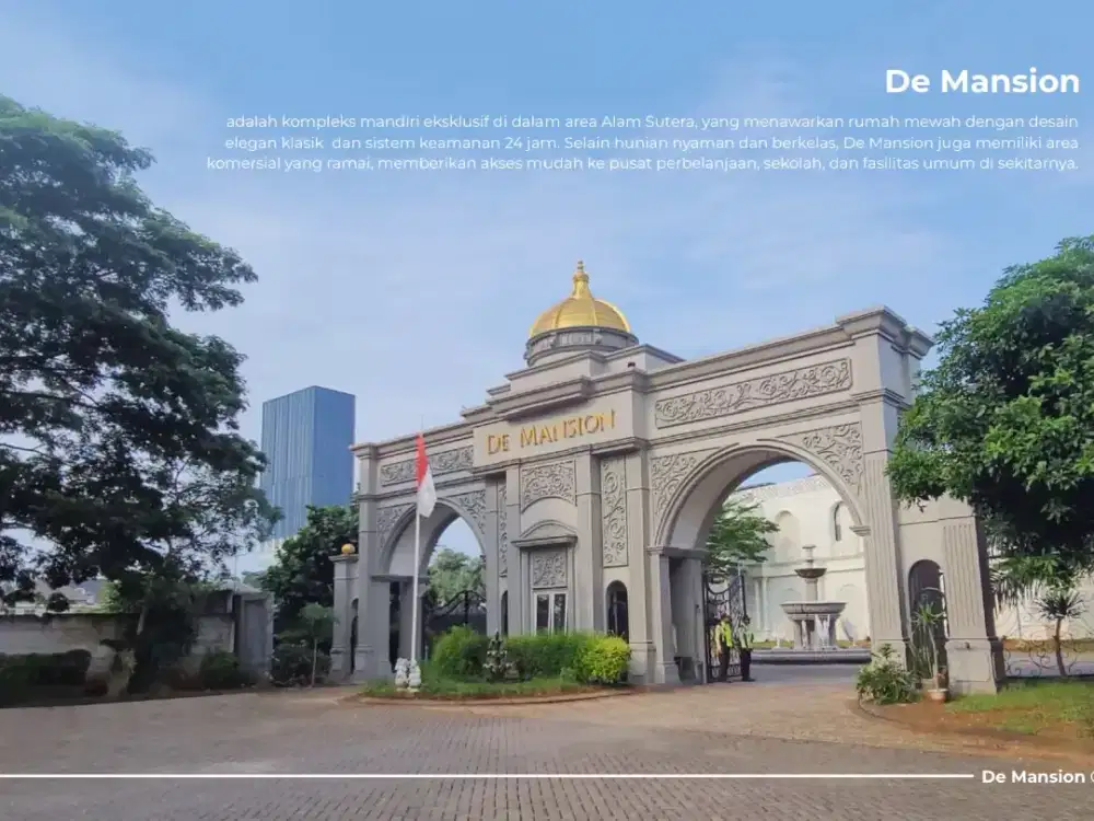 Rumah Baru Siap Huni Alam Sutera