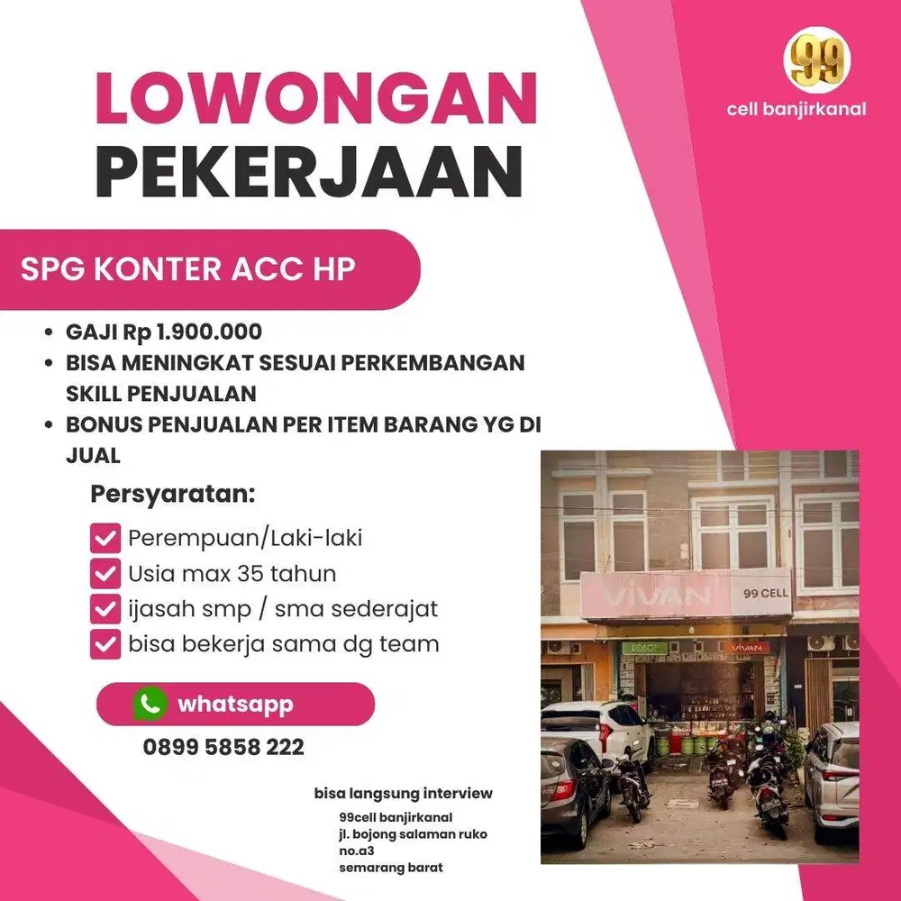 SPG COUNTER AKSESORIS HANDPHONE