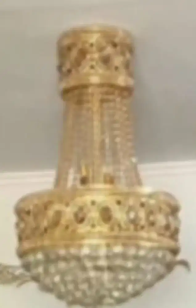 Lampu gantung kristal