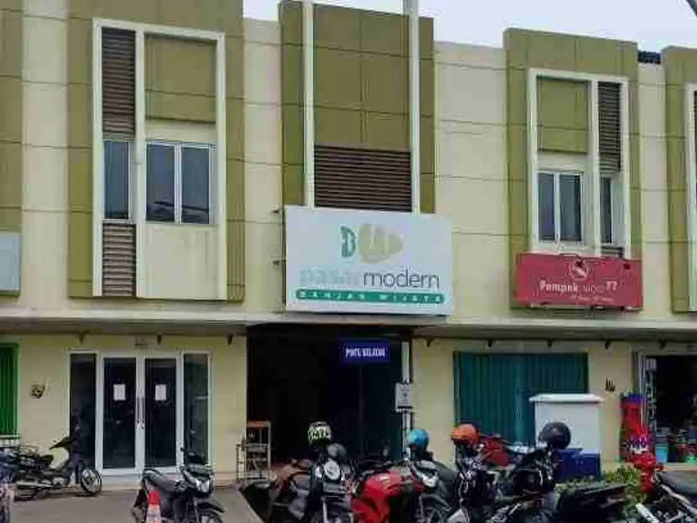 Ruko 2 lantai di Pasar Modern Banjar Wijaya