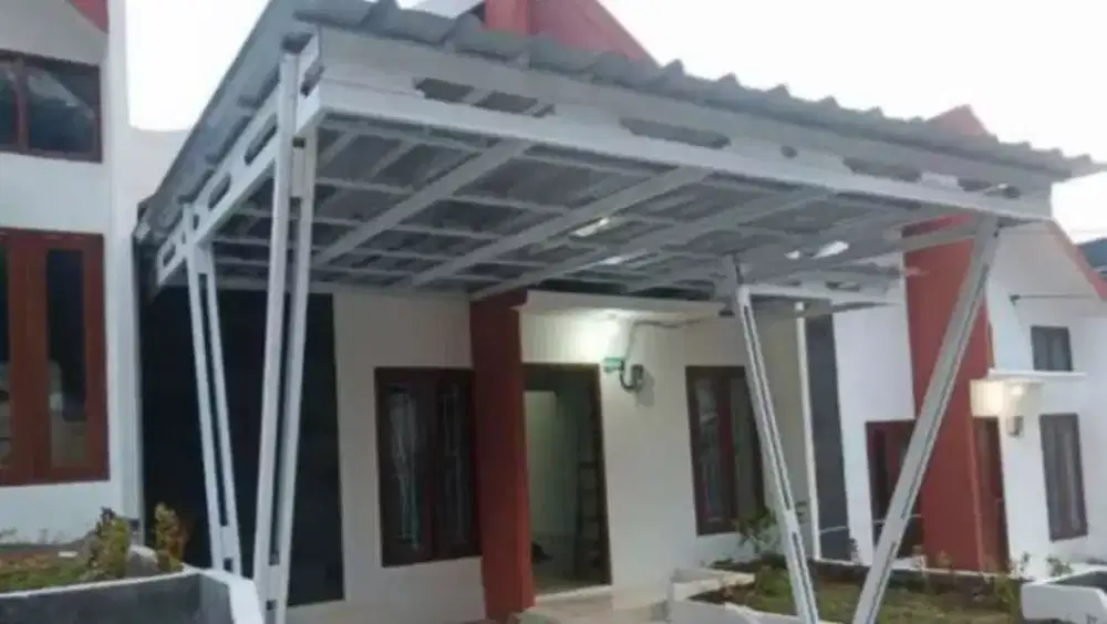 Menerima pemasangan canopy minimalis baja ringan holo dll