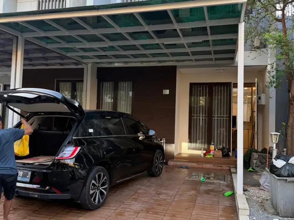 DISEWAKAN RUMAH FURNISHED SUDAH RENOV DI CLUSTER SHINANO JAKARTA GARDEN CITY