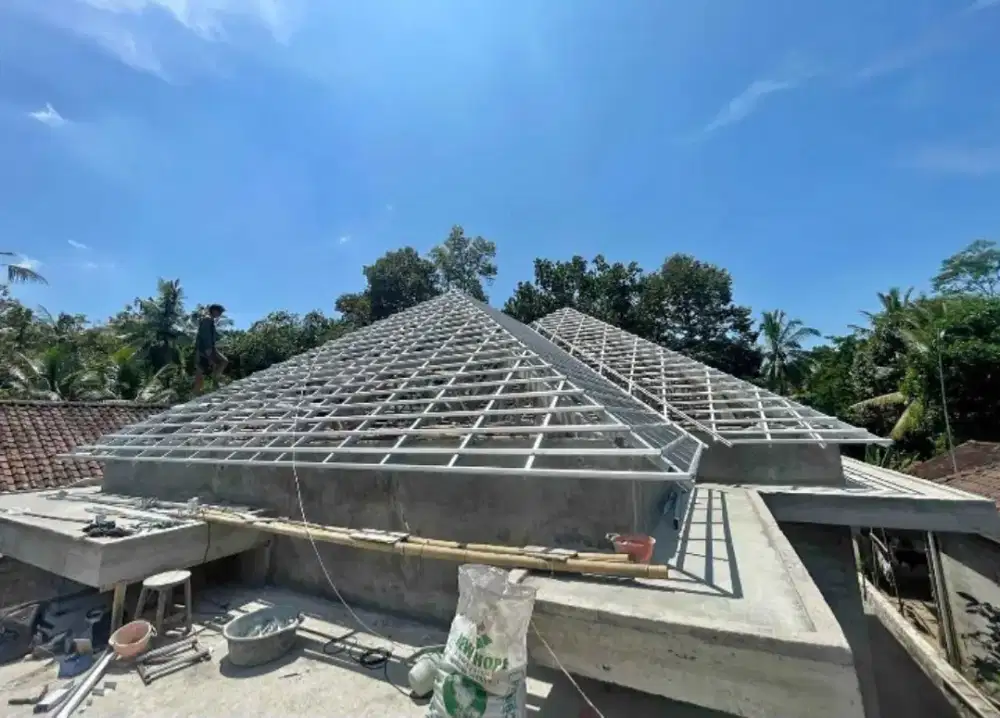 Atap rumah Atap baja ringan terpasang murah