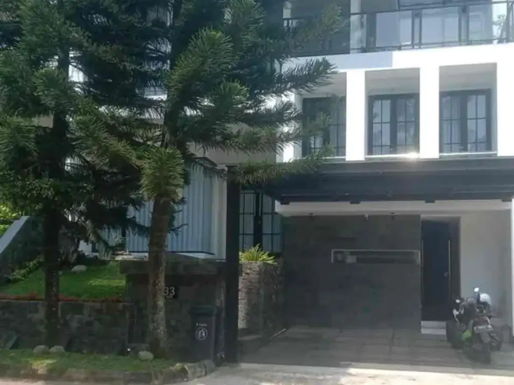 jual cepat rumah 2,5 lantai  the summit rancamaya bogor harga termurah