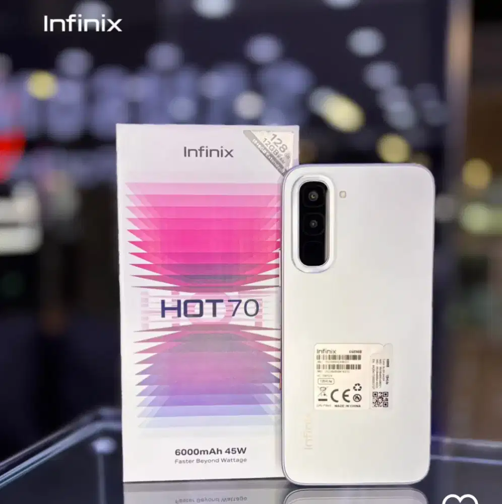 INFINIX HOT 70 12/128GB 'ATLANTIS DAHSYAT'