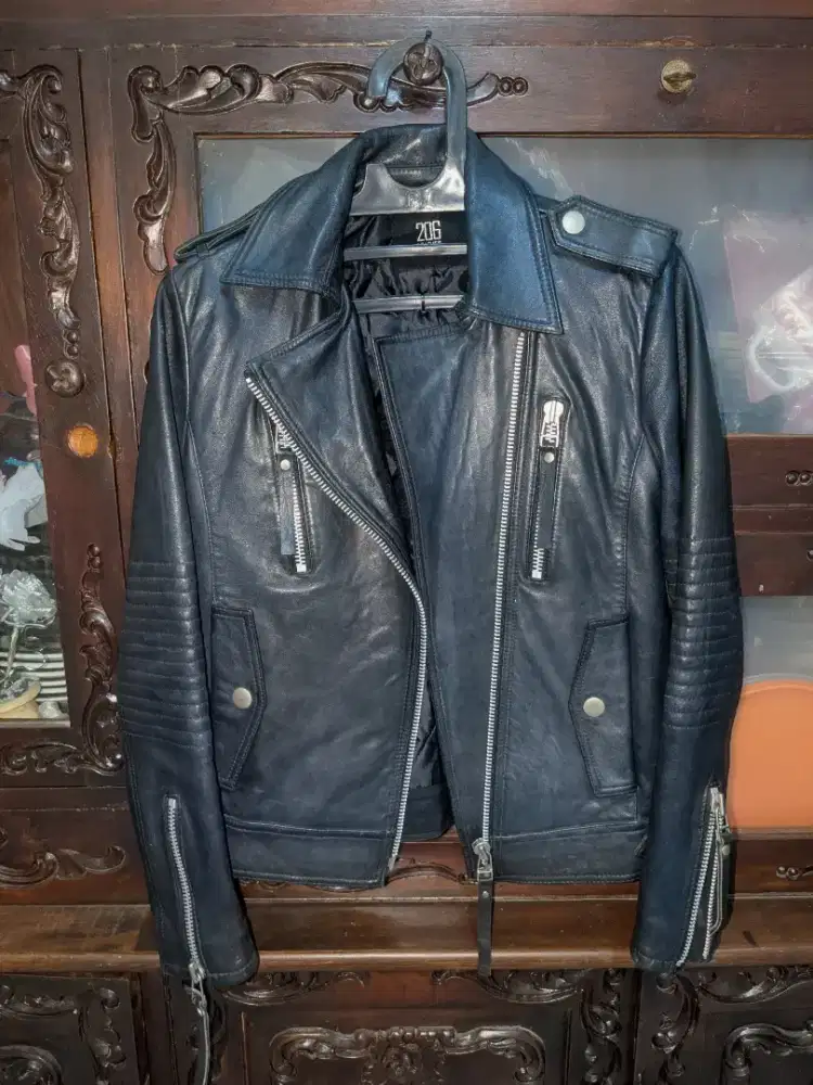 jaket kulit asli original premium luar negeri