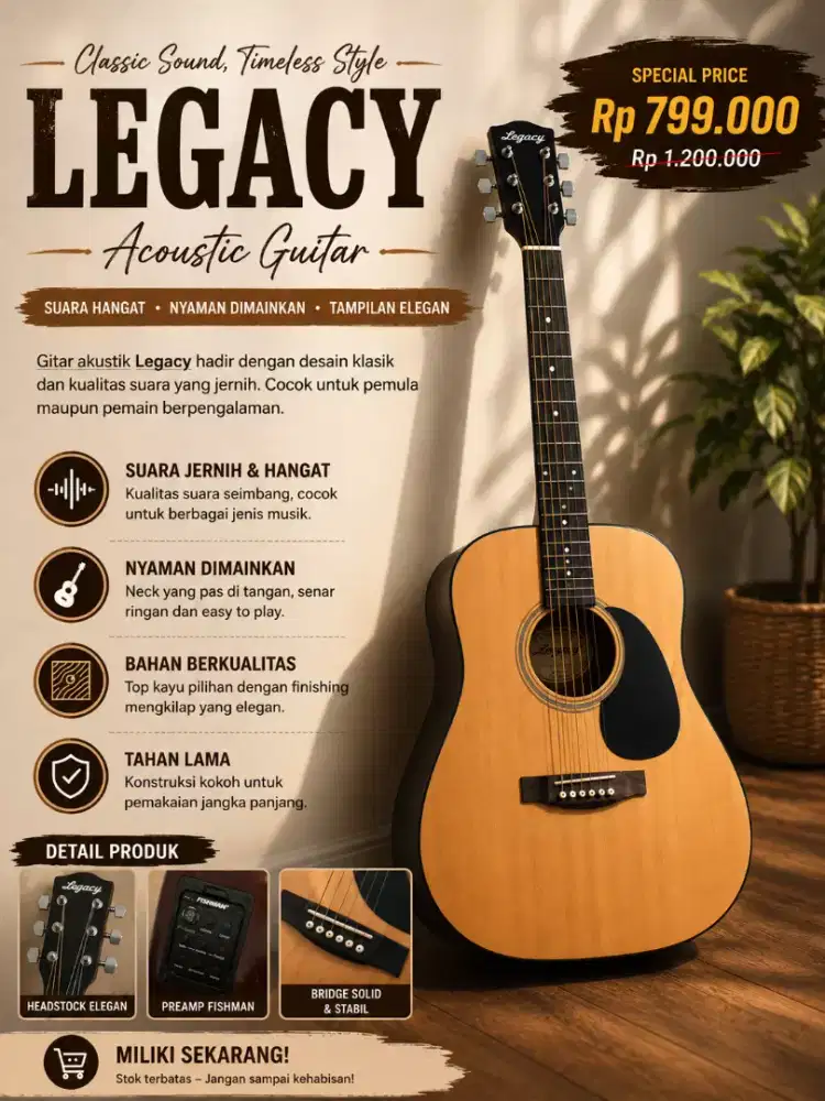 JUAL GITAR LEGACY