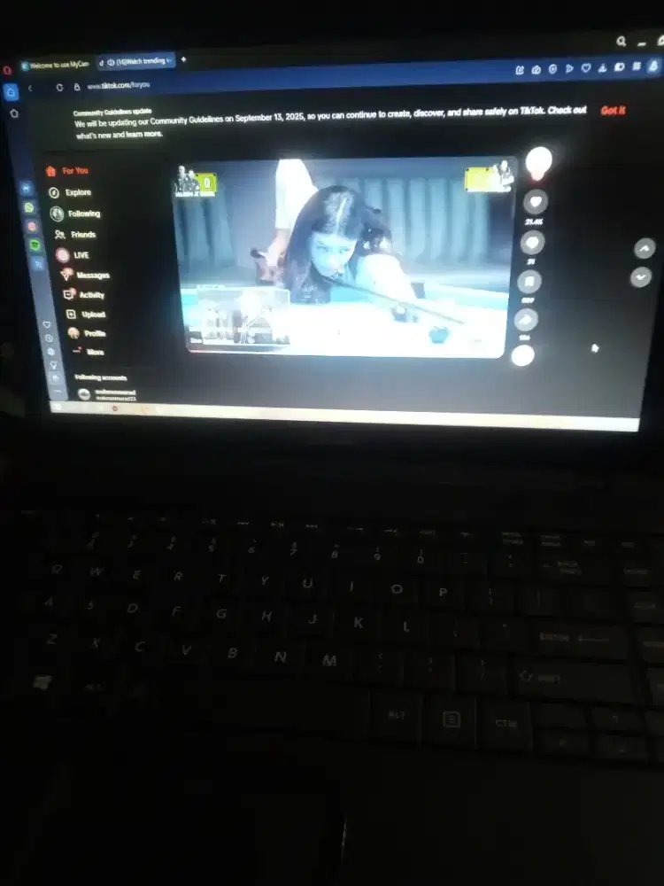 Laptop Toshiba Ram 8