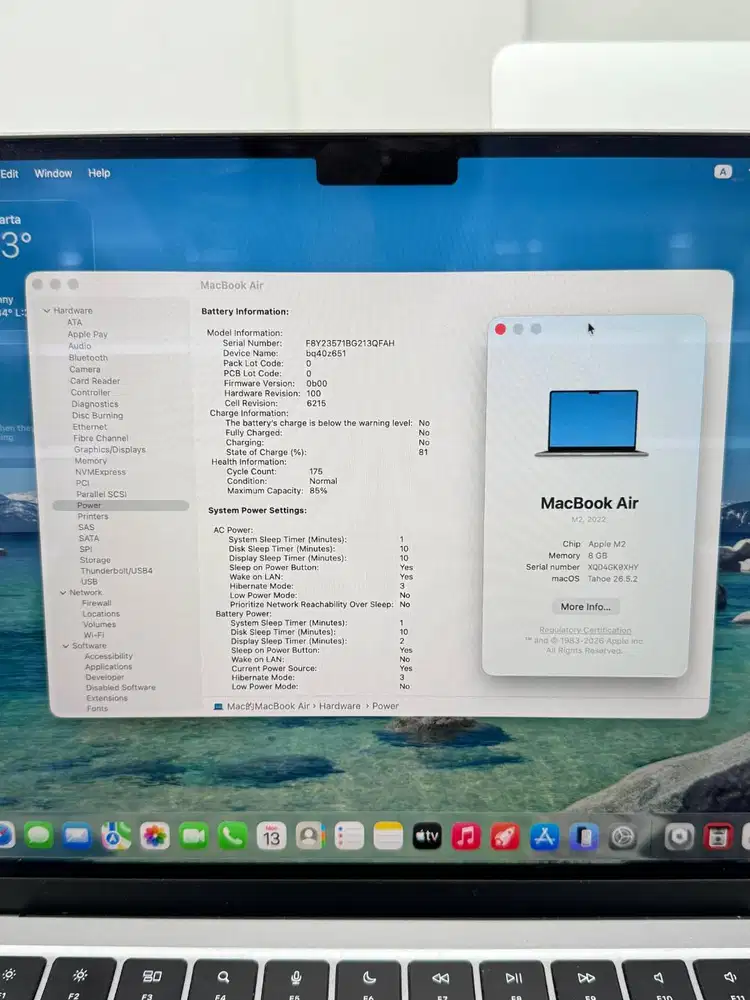 Macbook Air 2022 M2 8/256GB 13 Space Grey