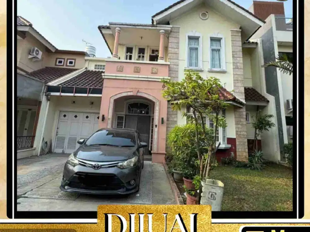 DIJUAL RUMAH 2 LANTAI DI ALAM SUTERA SERPONG UTARA TANGERANG