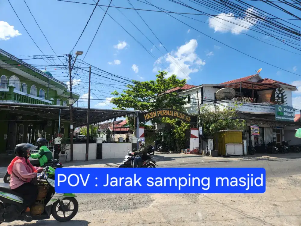 Rumah Super Strategis Samping Masjid Jami Qoryah tboyyibah