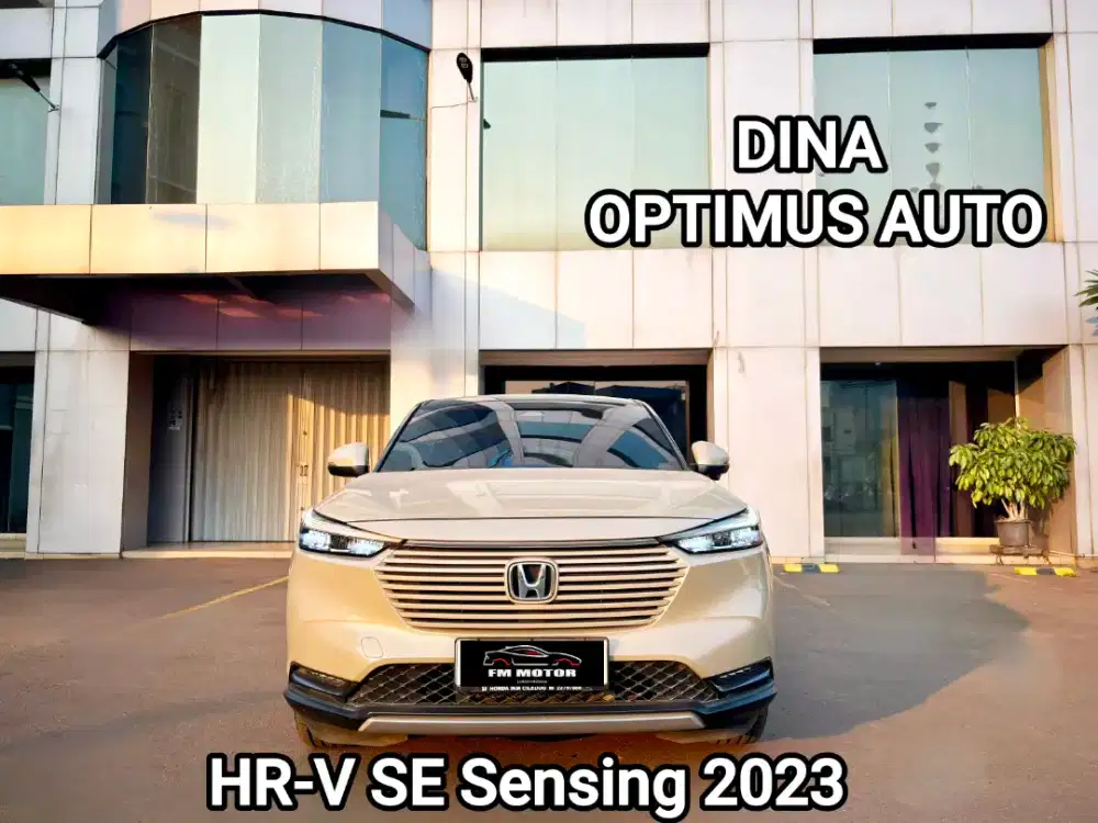 Honda HR-V SE Sensing 2023 SAND KHAKI AT 1.5,Low KM,Pajak AGUSTUS 2027