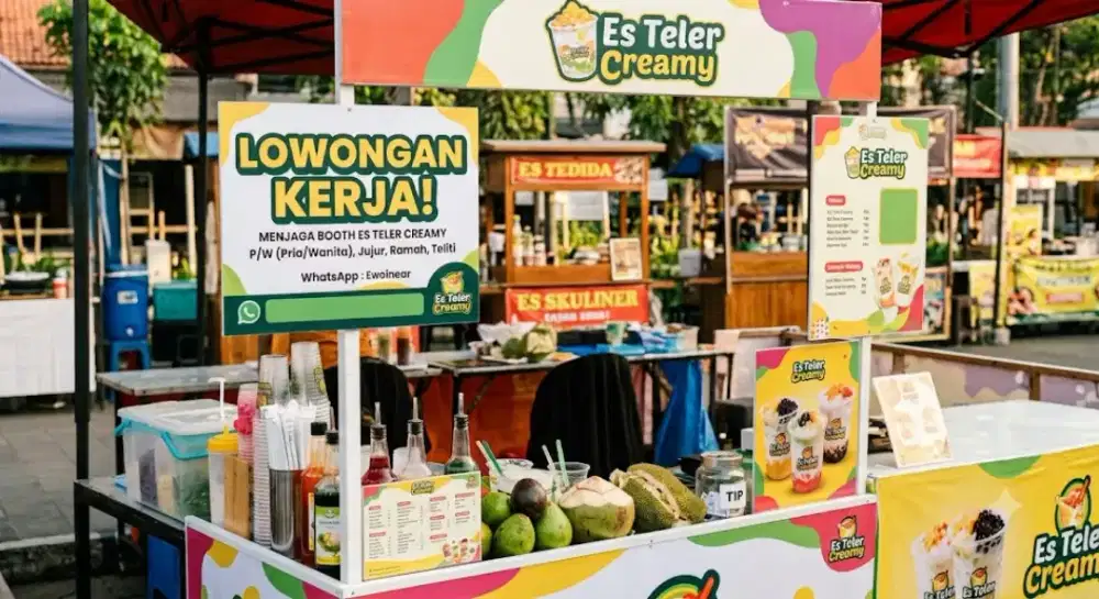 LOWONGAN KERJA MENJAGA BOOTH