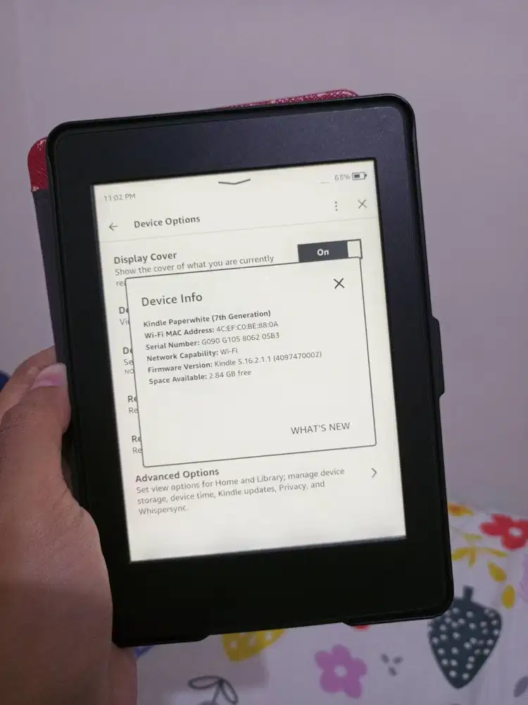 Kindle Paperwhite 7th gen