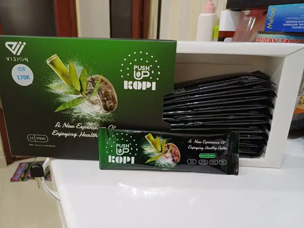 Pushup kopi adalah minuman kesehatan  rasa kopi