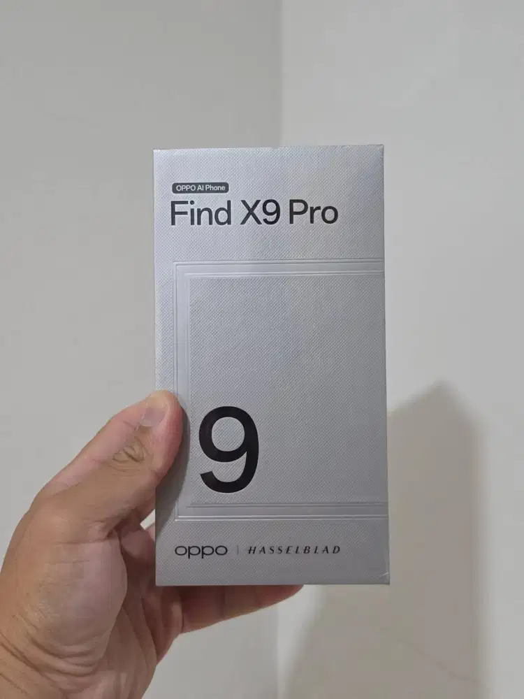 Oppo Find X9 Pro 16/512 Titanium Charcoal Resmi BNIB New 16GB 512GB