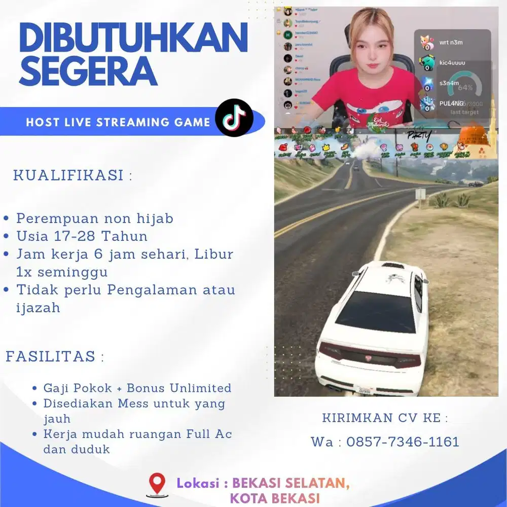 HOST LIVE STREAMING GAME