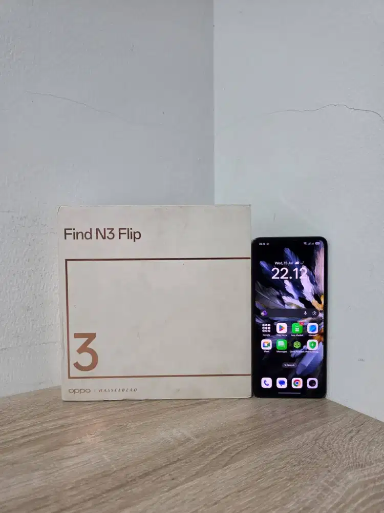 Oppo Find N3 Flip 5G Ex Resmi Black 12/256 Fullset 12GB 256GB