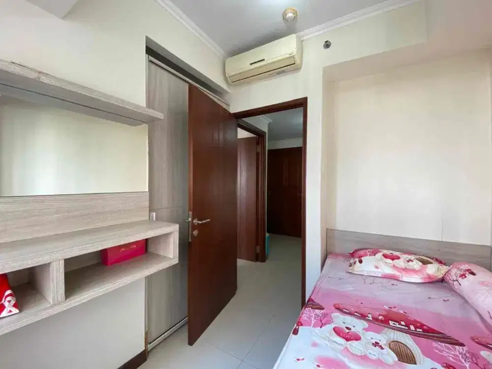 Lantai Rendah 2BR Waterplace Furnish Favorit Invest Siap Huni Dkt PTC,Petra,Unesa,Wiyung