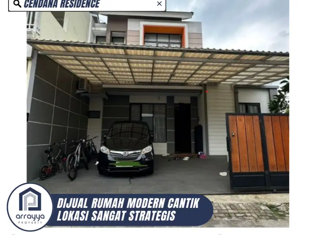 DIJUAL RUMAH MODERN LINGKUNGAN ASRI CENDANA RESIDENCE (EN661)