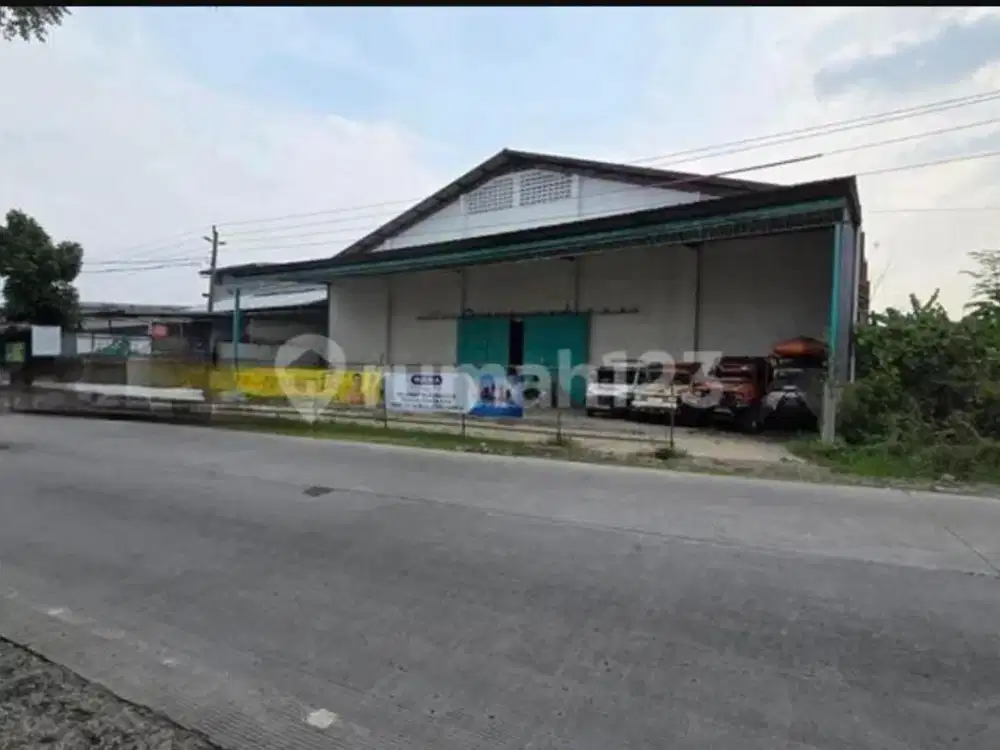 Dijual Gudang Zona Kuning Lokasi Super Strategis Gondangrejo, Karanganyar Luas 702m2