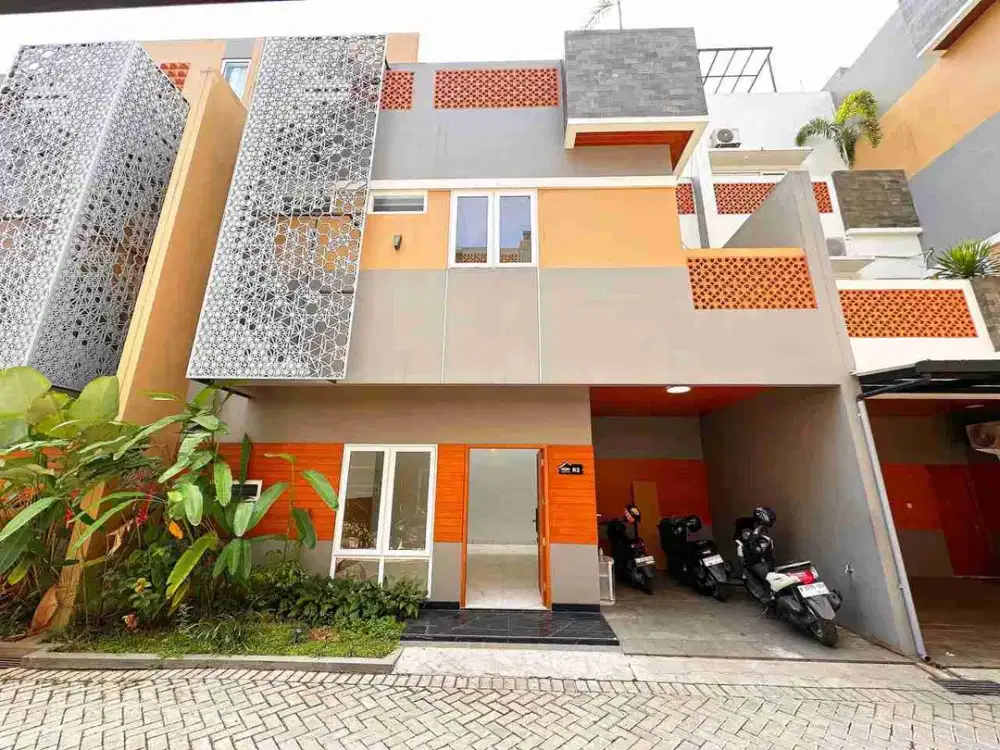 Jual Rumah Baru Mewah Siap Huni di Jagakarsa Jakarta Selatan (Akses 2 Mobil) 173