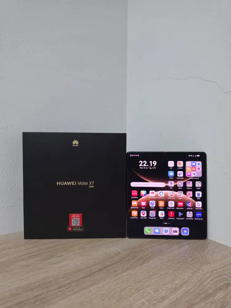 Huawei Mate X7 Fold 16/512 Resmi Nebula Red Perfect 16GB 512GB