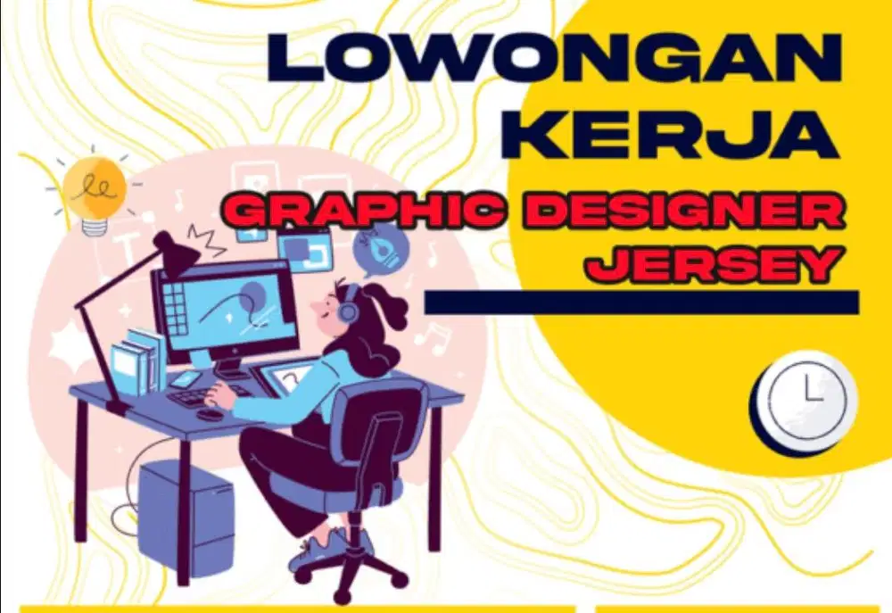 Loker Cepat dibutuhkan Bagian Grapich Desainer Jersey