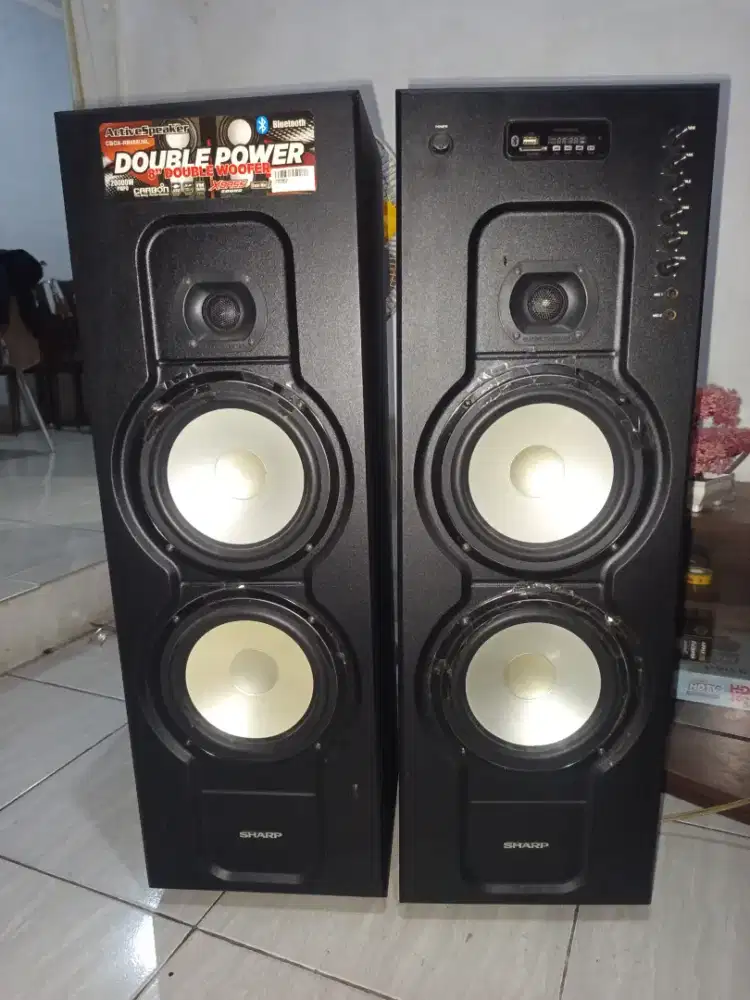 Active speaker cbox double power sharp nominus 2,3 nego