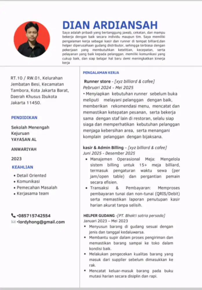 Mencari pekerjaan