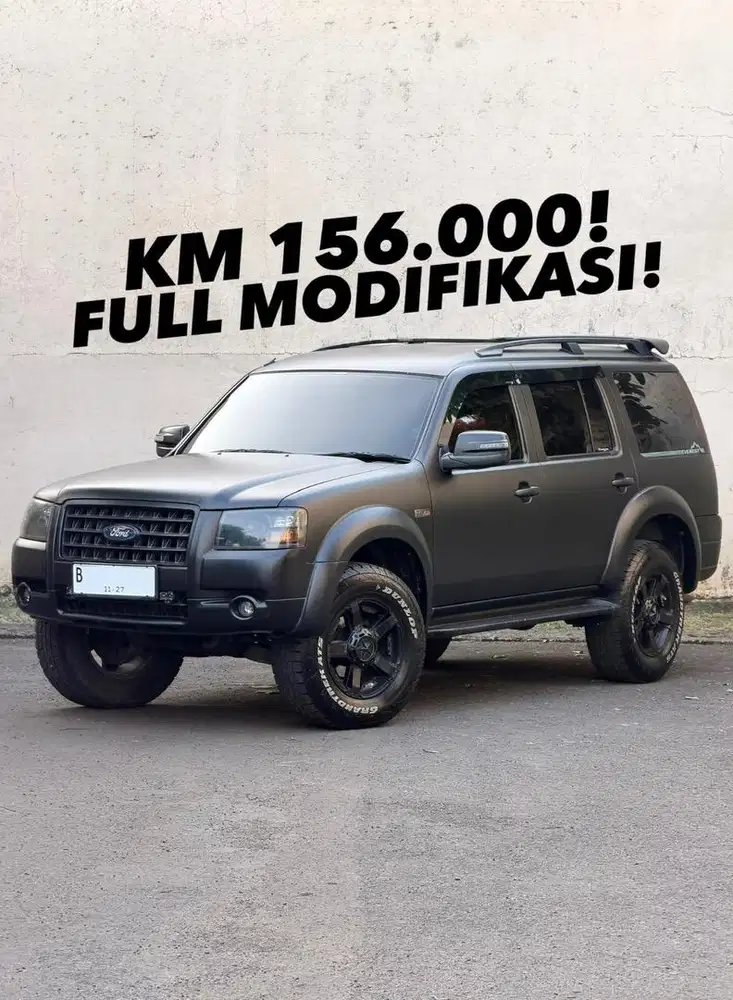HARGA CASH! Km 156rb! Ford Everest TDCI AT 2007