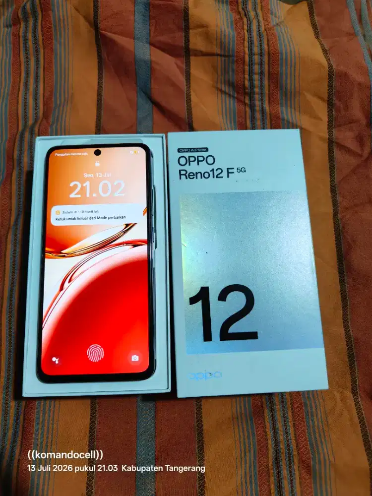 Oppo reno 12 f 5g.ram12/256 gb