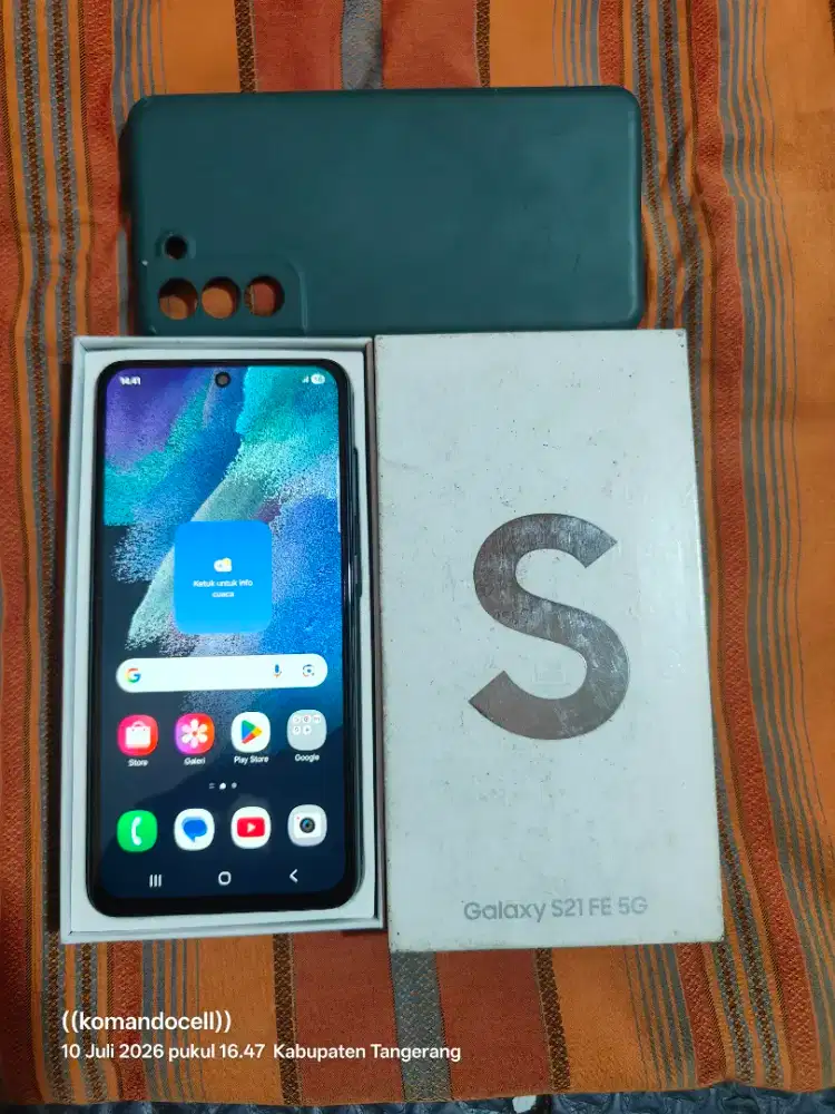 Samsung s21fe ram8/256gb