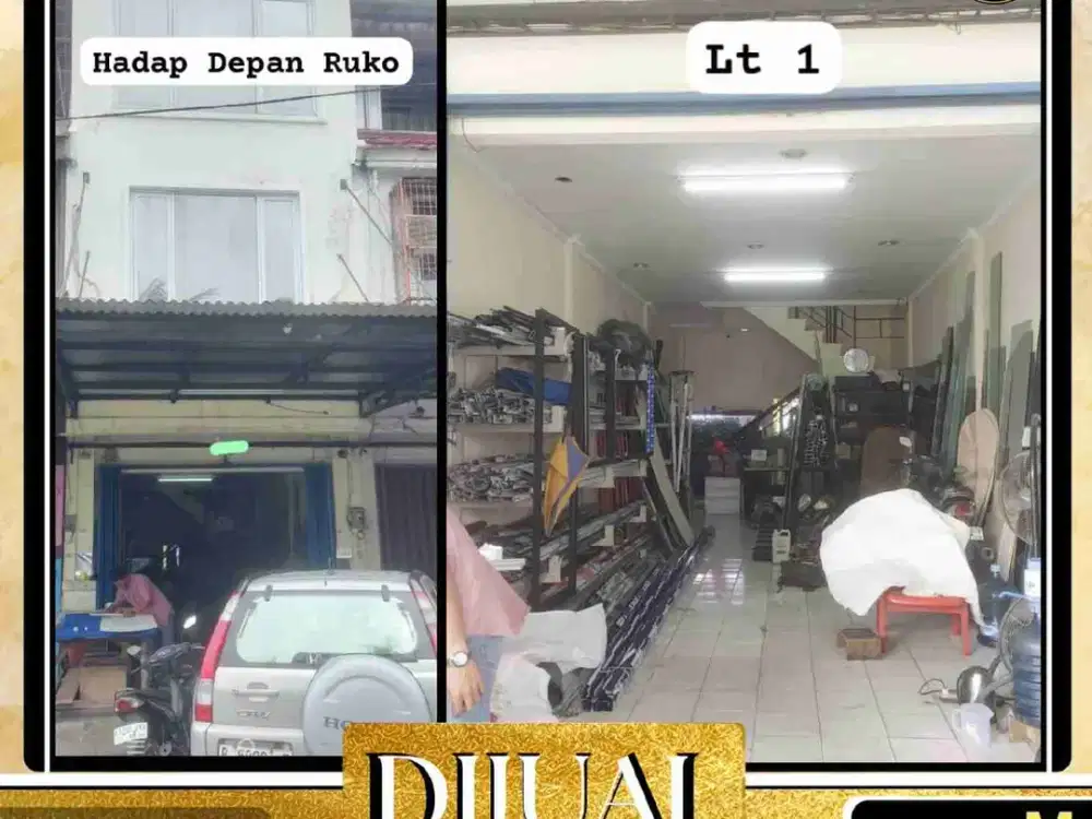 DIJUAL RUKO 3 LANTAI DI PERMATA TAMAN PALEM CENGKARENG JAKARTA BARAT