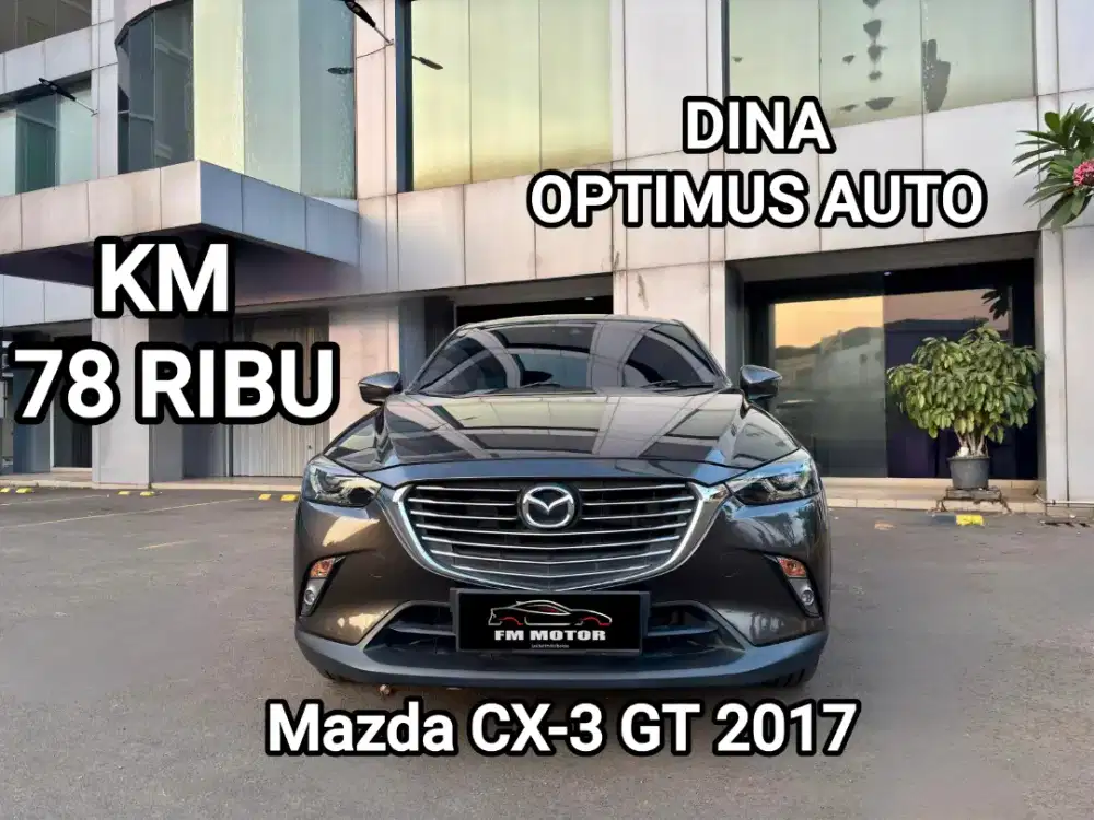Mazda CX-3 Grand Touring 2017 / 2018 AT 2.0, Low KM, Pajak Panjang