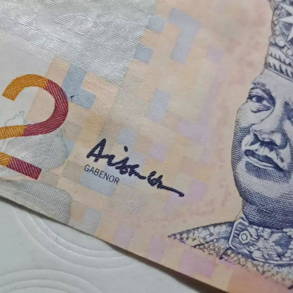 LANGKA TTD AISA 2 RINGGIT MALAYSIA KOLEKSI UANG KERTAS KUNO
