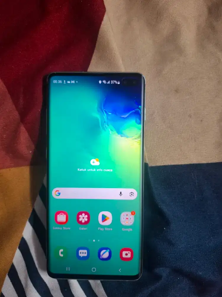 Samsung S10 Plus Hijau